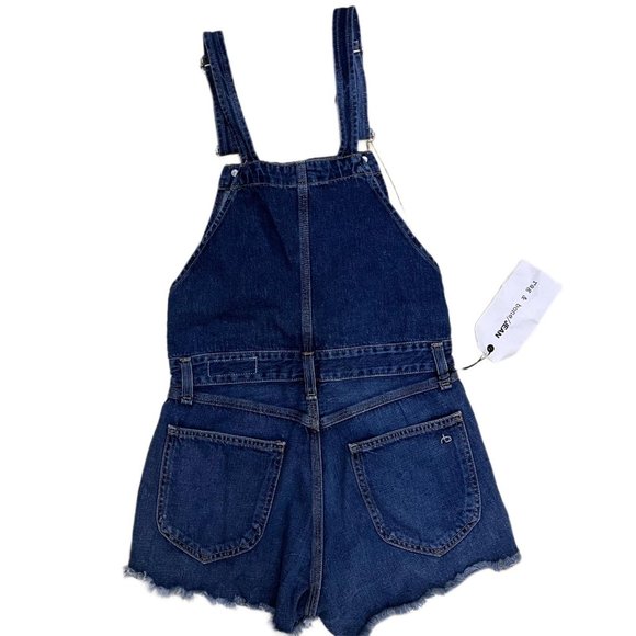 NWT Rag & Bone 1pc Bluebird Lou short overall dress - Picture 2 of 4